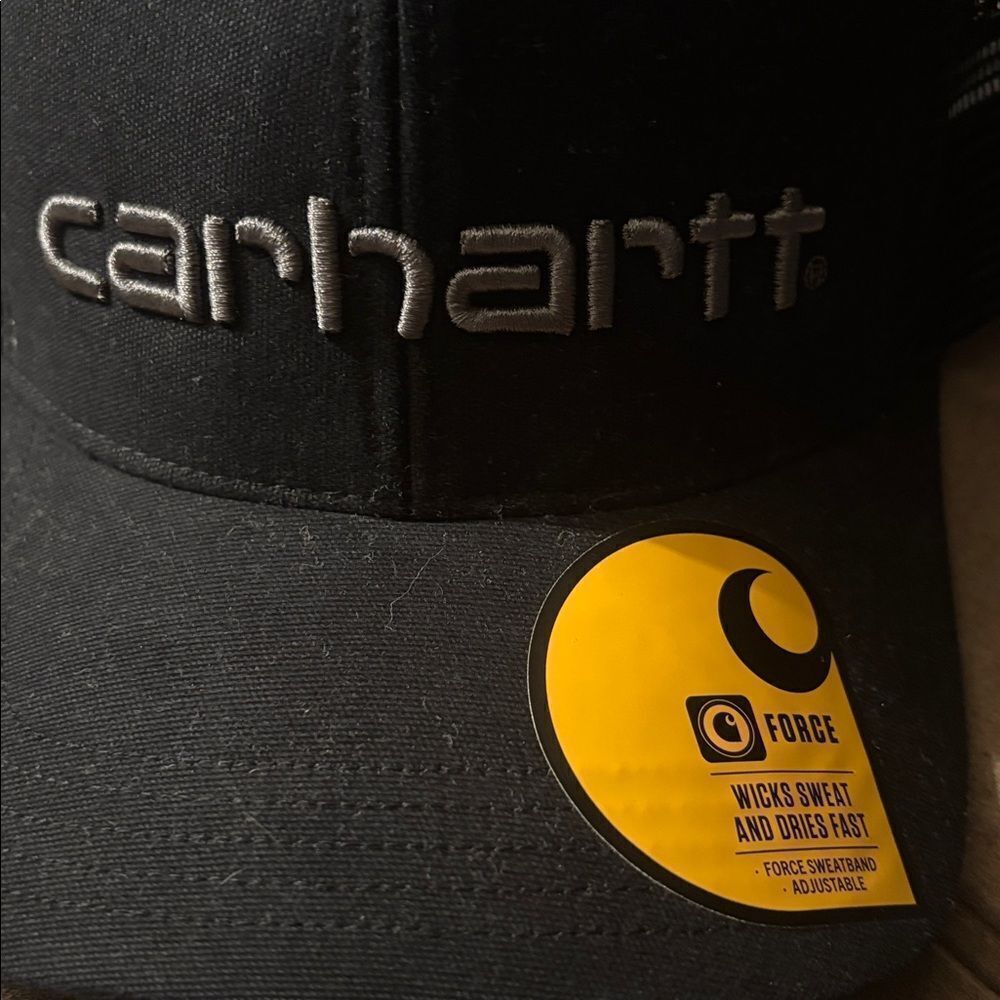 CARHARTT
Canvas Mesh-Back Cap in Black / New - Picture 4 of 4